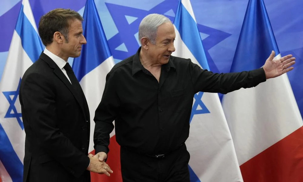 ΕΚΤΑΚΤΟ- "Βόμβα" Μακρόν από Τελ Αβίβ: Προτείνει διεθνή συνασπισμό κατά της Χαμάς- Θα "πατήσει" Μέση Ανατολή ο γαλλικός στρατός;